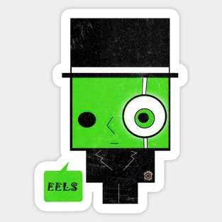 Eye Voodoo Hitcher Eels mk2 - Eye Voodoo Sticker